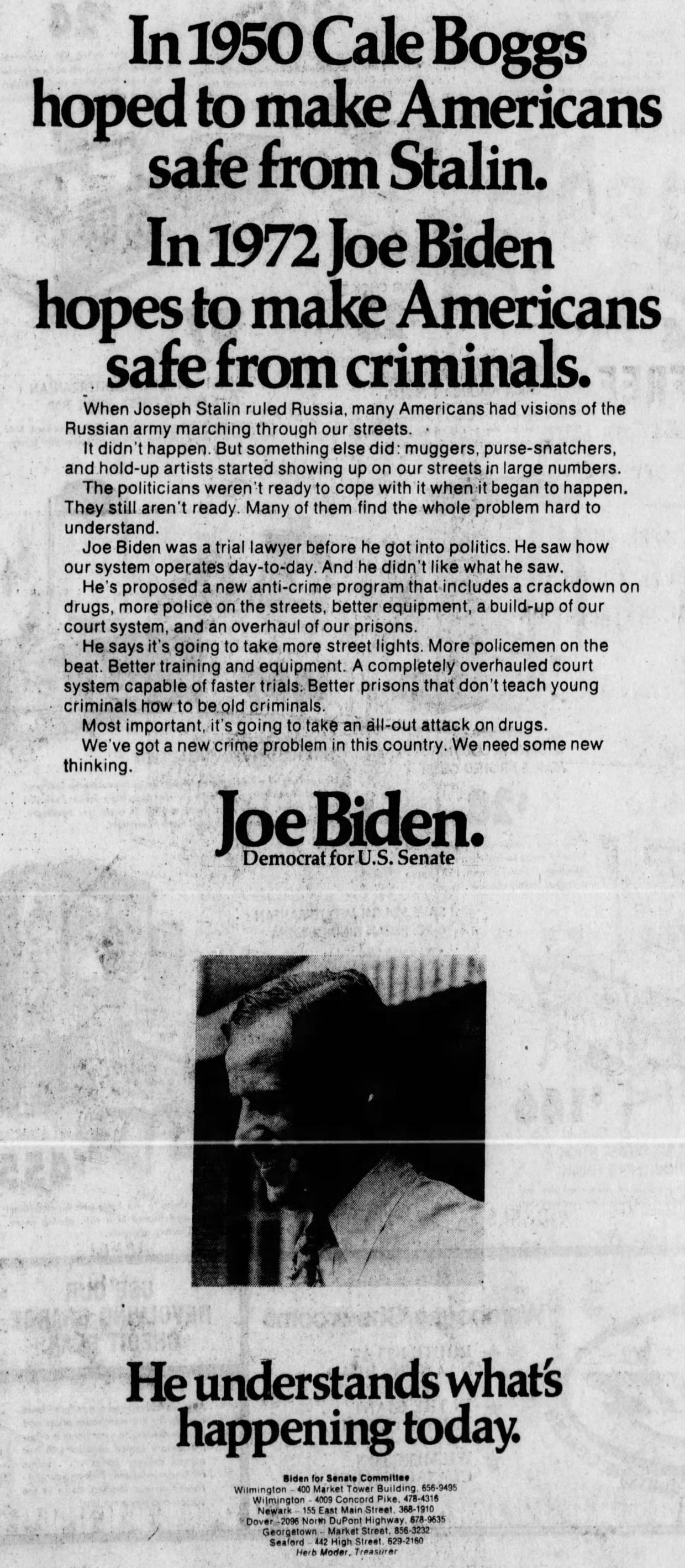 When A Young Joe Biden Used His Opponent's Age Against Him - CBS News