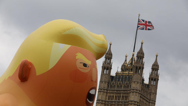 U.S. President Donald Trump visits Britain 