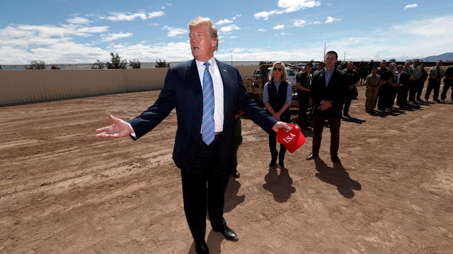 FILE PHOTO: FILE PHOTO: FILE PHOTO: Trump visits the US-Mexico border in California 