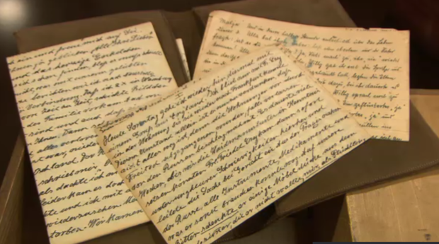 German letters in Dallas man's dresser drawer 