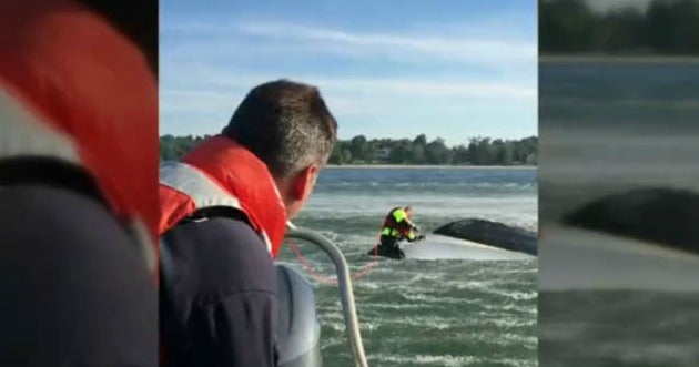 6 People Rescued After Boat Capsizes On Long Island Sound CBS New York