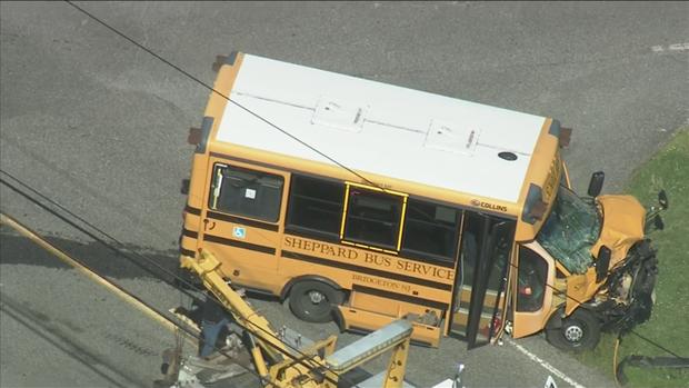 Deerfield school bus accident 