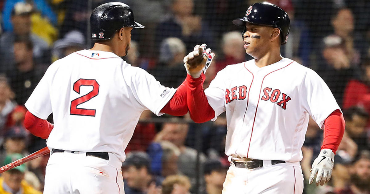 Christopher Smith on X: Red Sox's Rafael Devers showing off his