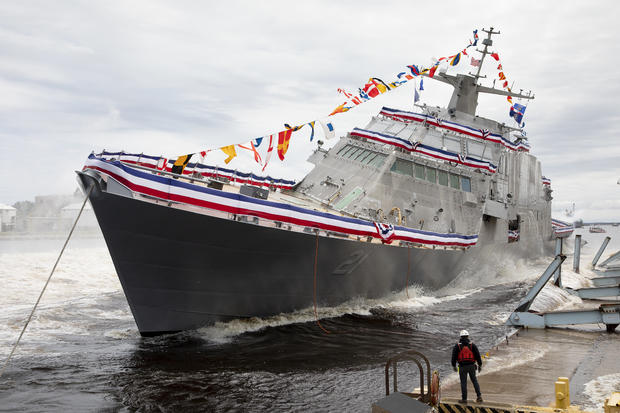 LCS 21 (Minneapolis-Saint Paul) Christening and Launch on June 15, 2019. 