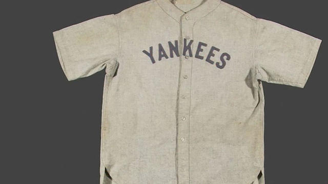 Babe Ruth road Jersey sold $5.64 million auction 