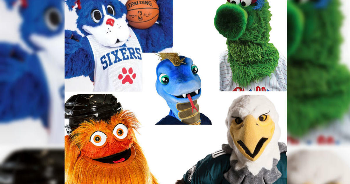 Local Mascots Recognized On National Mascot Day - CBS Philadelphia