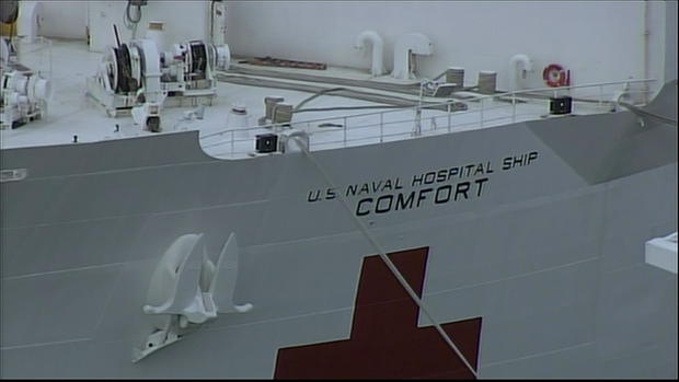 USNS Comfort Hospital Ship 