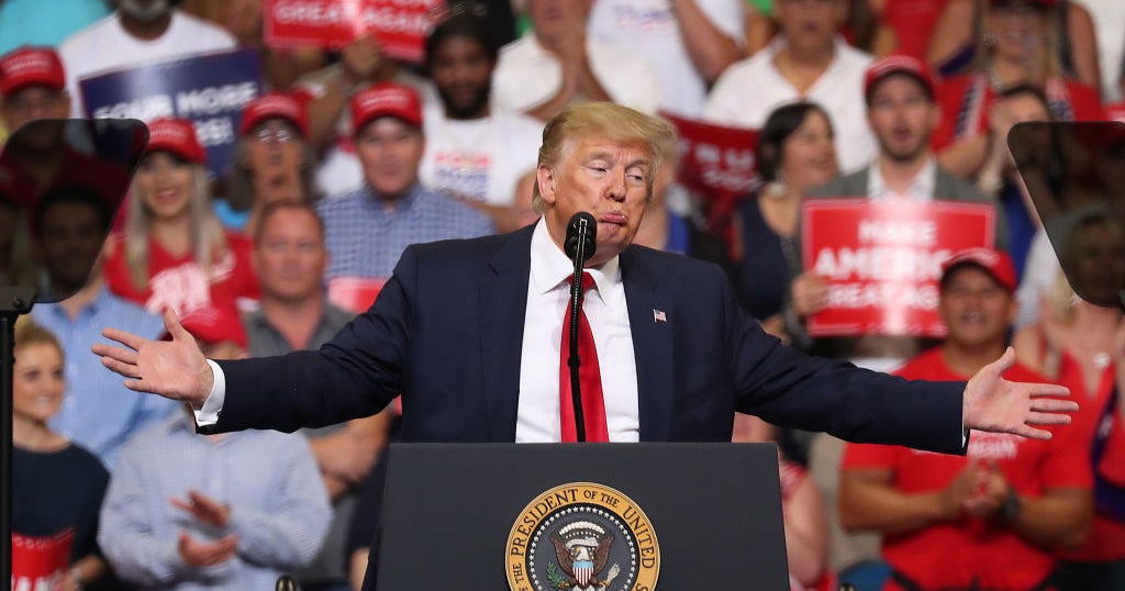 President Trump Launches 2020 Campaign At Orlando Rally - CBS Miami