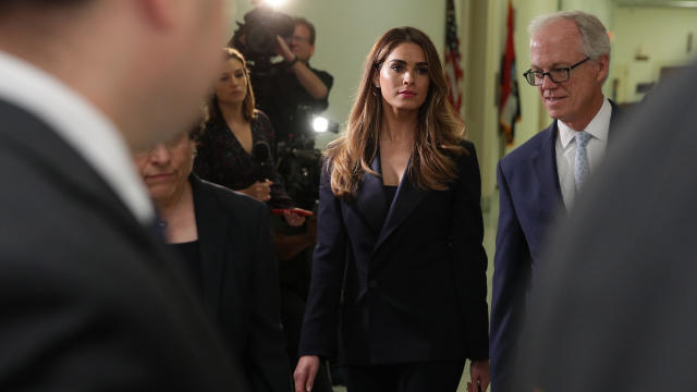 Former White House Communications Director Hope Hicks Testifies Before The House Judiciary Committee Behind Closed Doors 