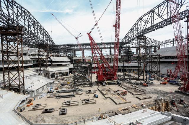 Texas Rangers Globe Life Field construction update