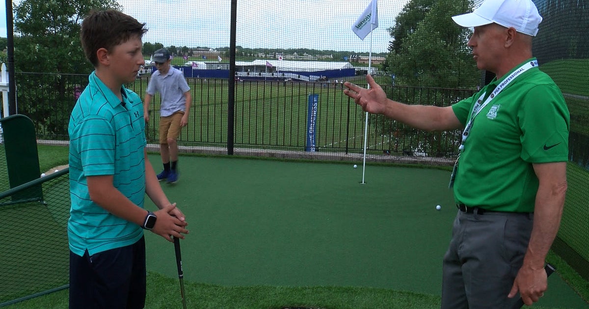 Pro Golfers Give Lessons At PGA Championship CBS Minnesota