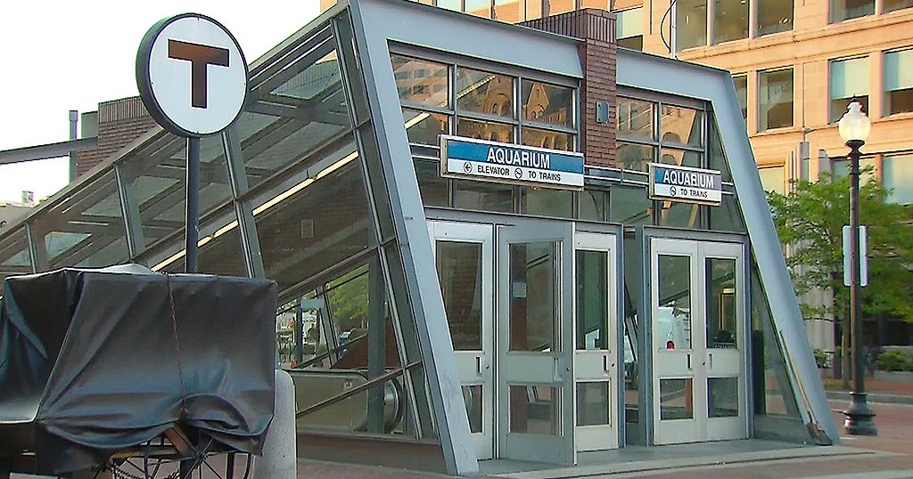 Aquarium MBTA Station ReOpens After Shooting Investigation CBS Boston