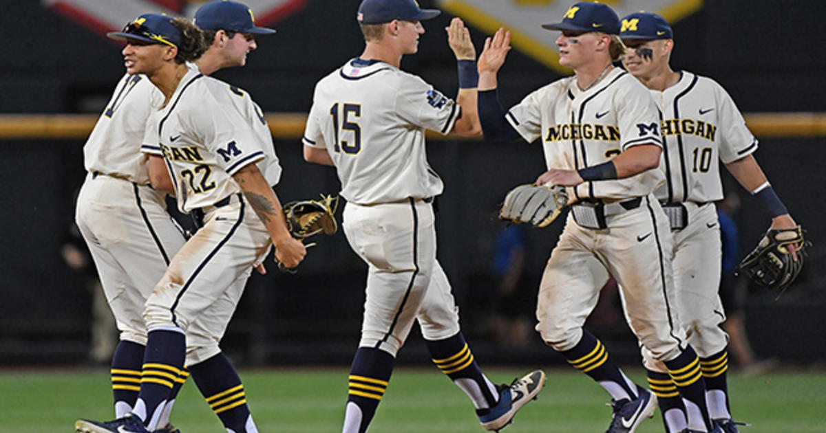 Michigan baseball 2024 throwback uniforms