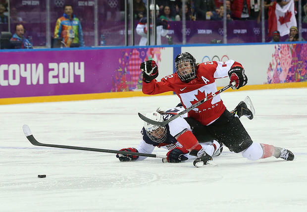 Ice Hockey - Winter Olympics Day 13 - Canada v United States 