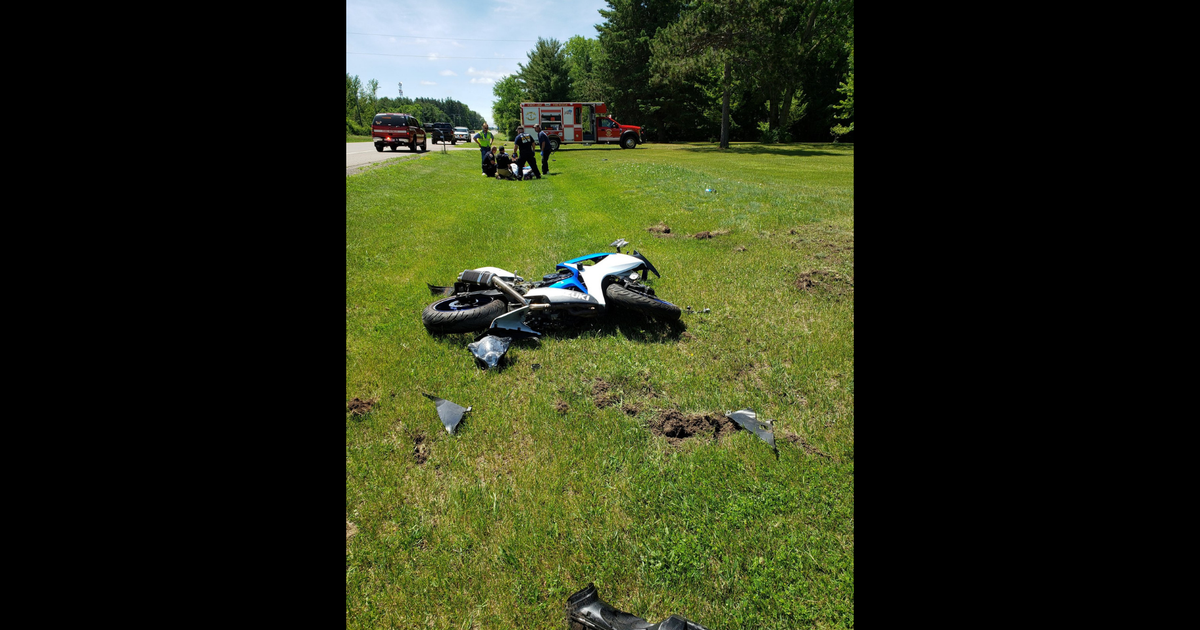 1 Man Injured In Stacy Motorcycle Crash CBS Minnesota