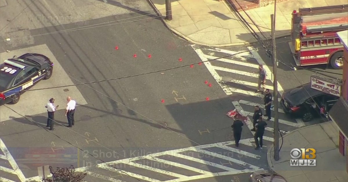 Police Investigating Deadly Double Shooting In South Baltimore CBS Baltimore
