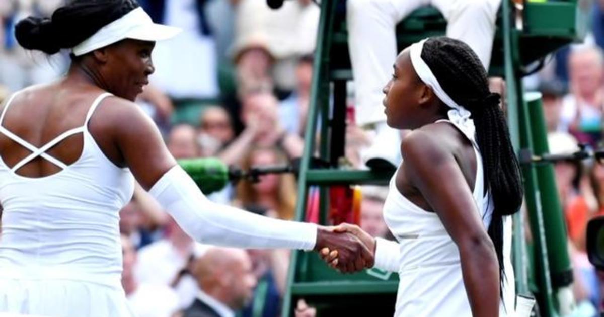 15-year-old Cori Gauff beats Venus Williams at Wimbledon - CBS News