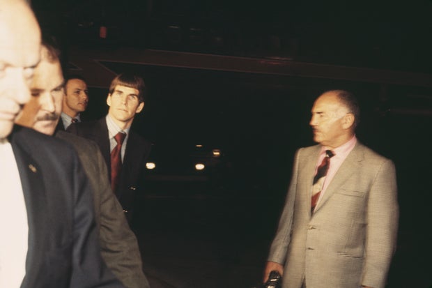Tex Watson arrives at LAX