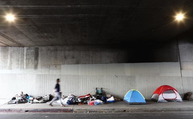 Homeless Populations Surge In Los Angeles County 