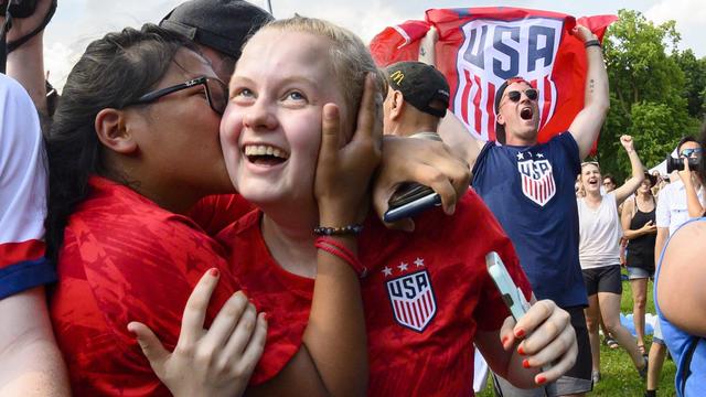 Soccer: Women's World Cup Watch Party-England at USA 