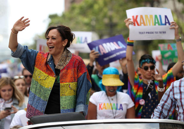 Kamala Harris Participates In San Francisco's Annual Pride Parade 