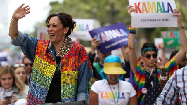 Kamala Harris Participates In San Francisco's Annual Pride Parade 