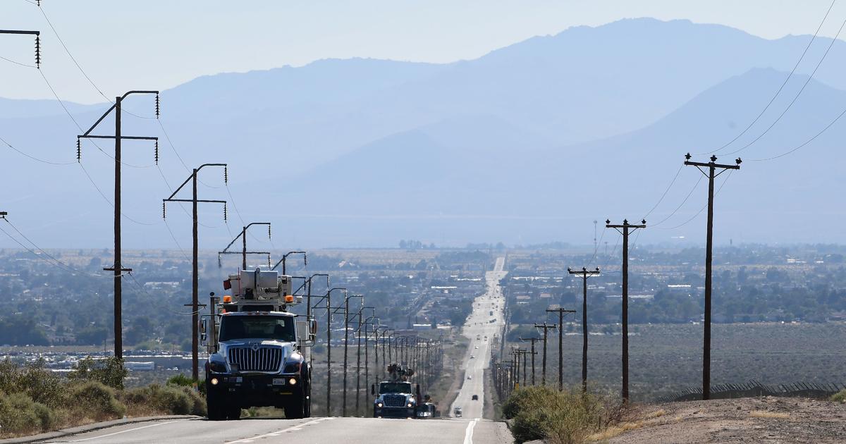 Socal Edison Warns 50000 La County Customers May Lose Power In Public Safety Shutoff Cbs Los