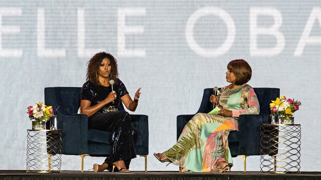 Michelle Obama,Gayle King 