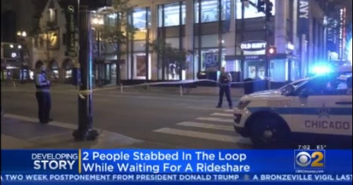 Pregnant Woman, Man Stabbed After Altercation In The Loop - CBS Chicago