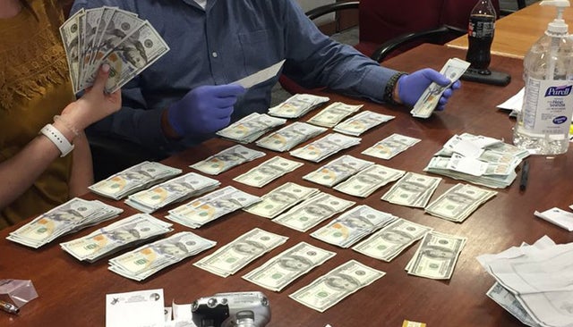 Collin County counterfeit money