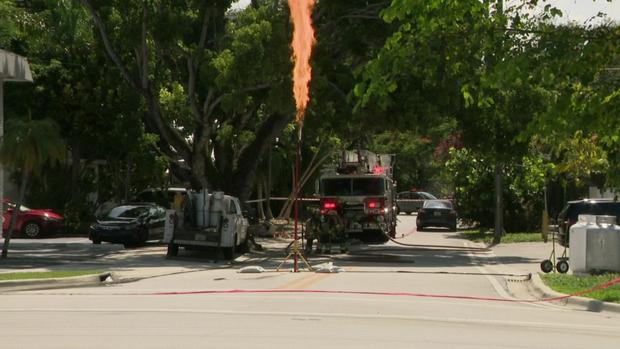 Gas leak forces evacuations in Coconut Grove 