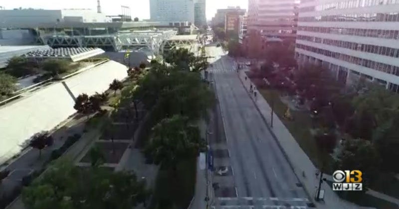 NYE in Baltimore Road closures and modifications in Downtown, Inner