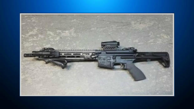 FBI semi-automatic rifle stolen 