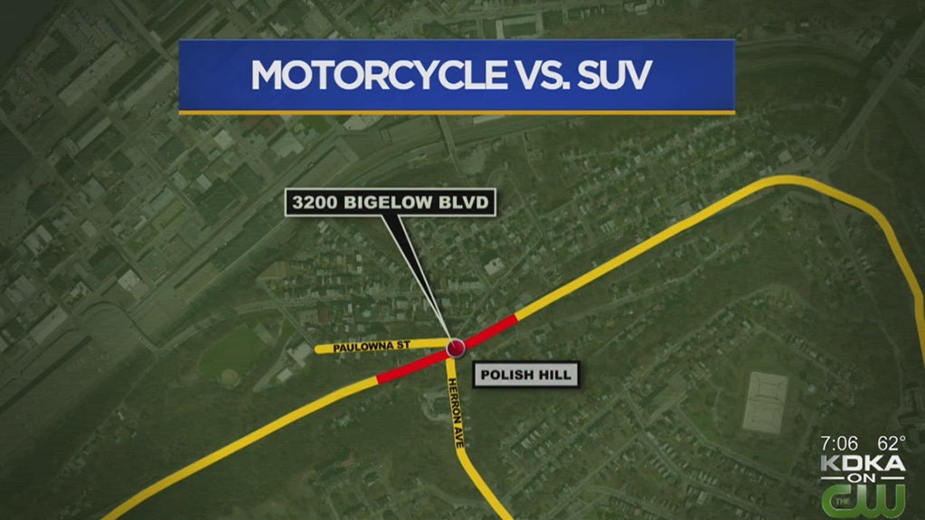 1 Killed In Late-Night Motorcycle Crash In Polish Hill - CBS Pittsburgh