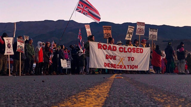 Mauna Kea protests Giant Telescope 