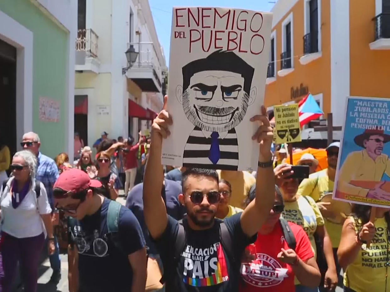 Puerto Rico Governor Protests: Puerto Rico Protesters Flood The Streets ...