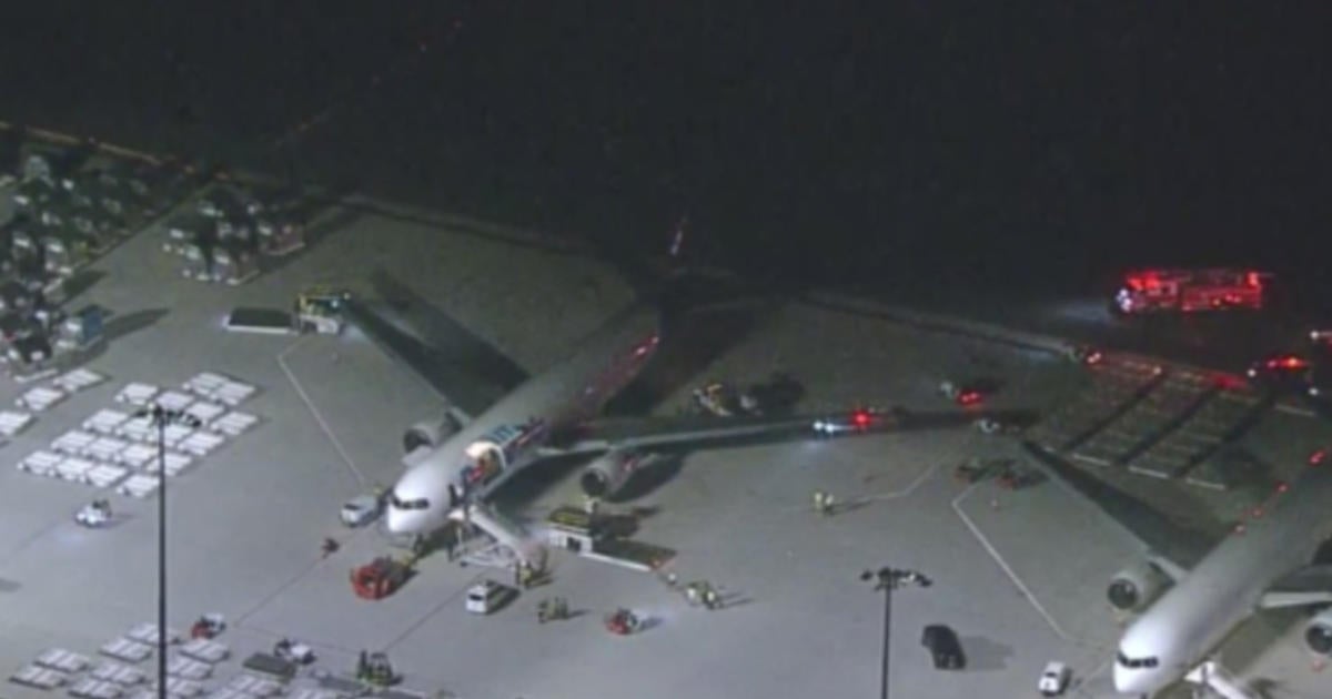 Atlas Air Cargo Airplane Landing At Bwi Suffers Brake Malfunction