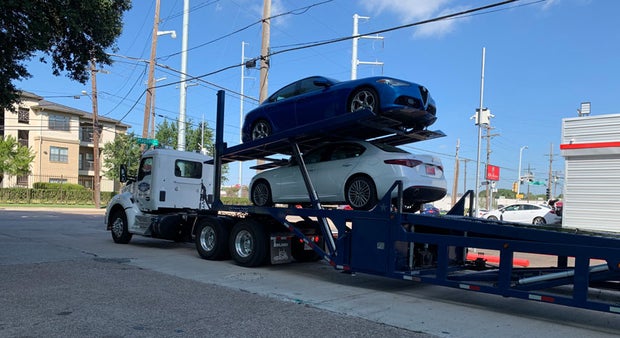 Cars being repossessed from Alfa Romeo of Dallas