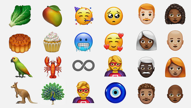 Apple new emojis 