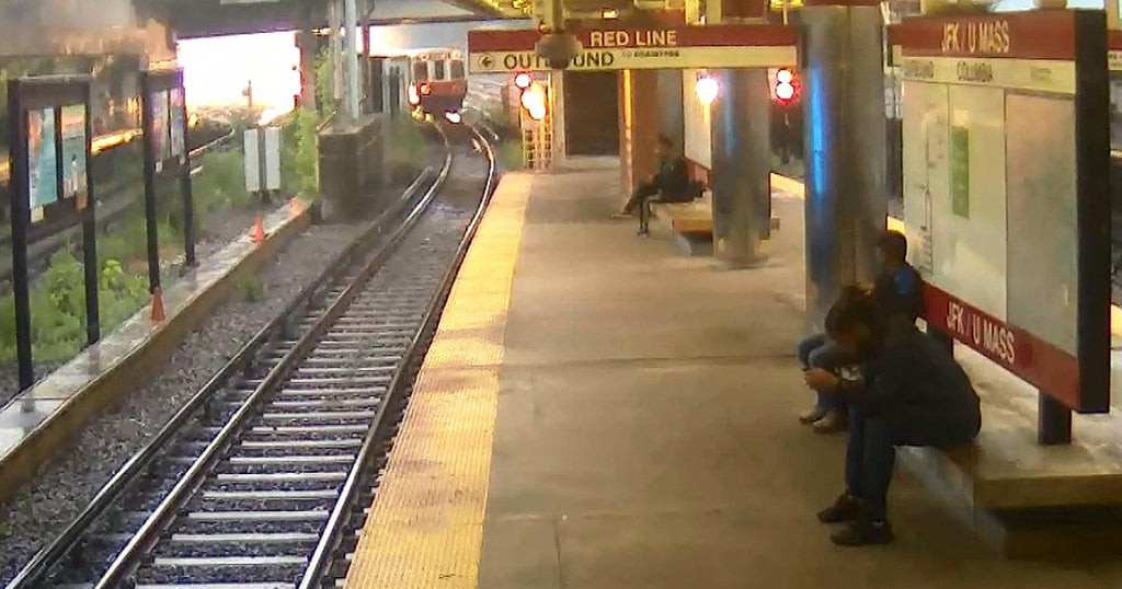 Surveillance Video Shows Red Line Train Derailment In Dorchester - CBS ...