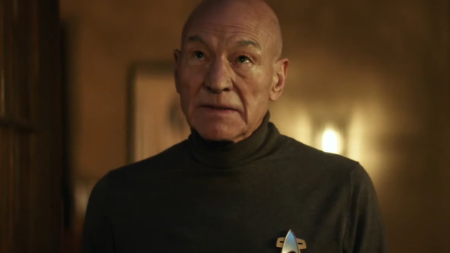 Jean-Luc Piacard from the Star Trek: Picard trailer 