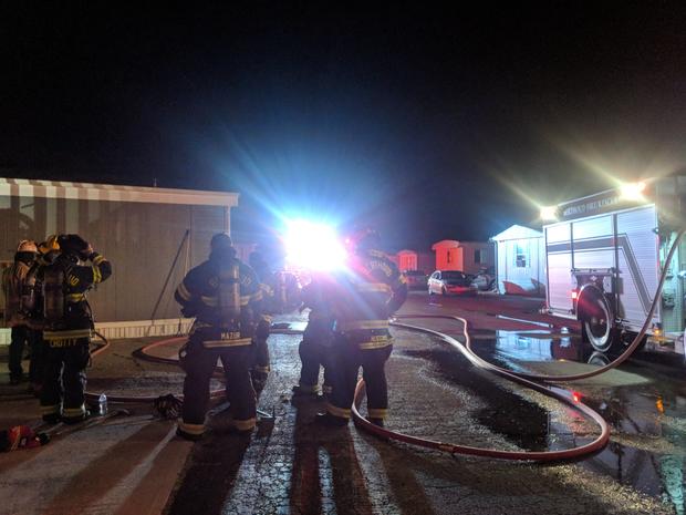 dog saves owner from mobile home fire 6 - berthoud fire 