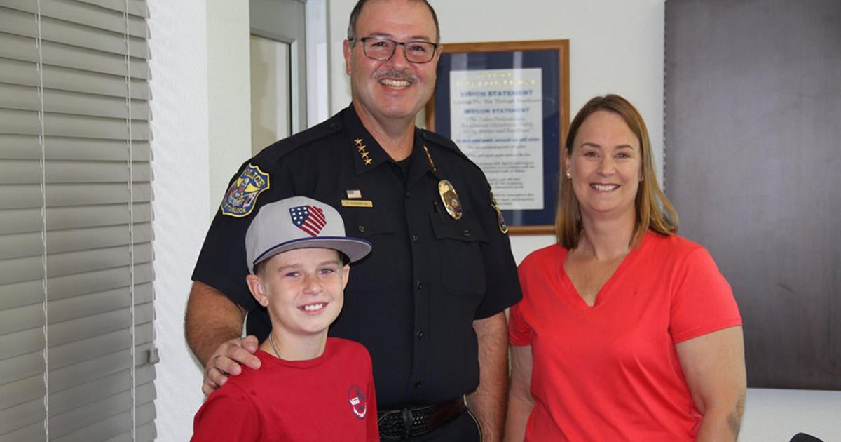 Turlock Boy Recognized for Saving His Mom's Life - CBS Sacramento