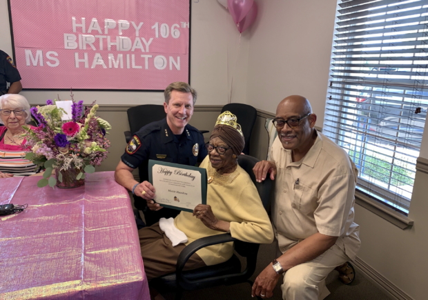 Mattie Hamilton turns 106 