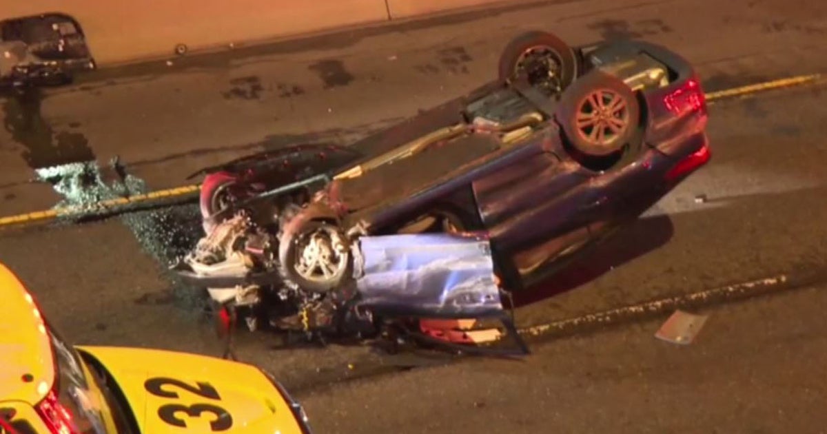 3 Seriously Injured In Rollover Crash On I-57 - CBS Chicago