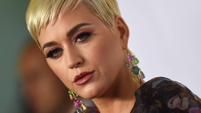 Katy Perry arrives for the 2019 MusiCares Person Of The Year gala at the Los Angeles Convention Center in Los Angeles 