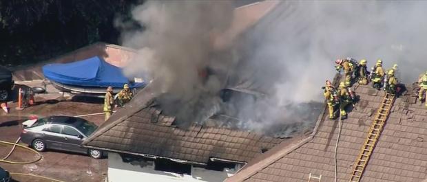 Dog Dies In Fire Which Tears Through Multimillion-Dollar Encino Home 