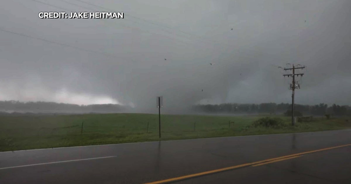 WATCH Tornado Touchdown In Scandia, MN CBS Minnesota