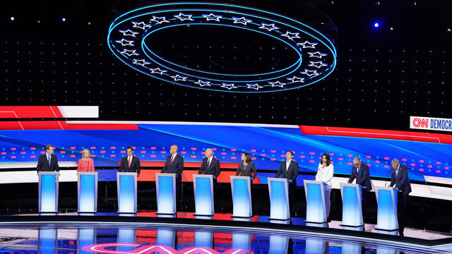 Democratic Presidential Candidates Debate In Detroit Over Two Nights 