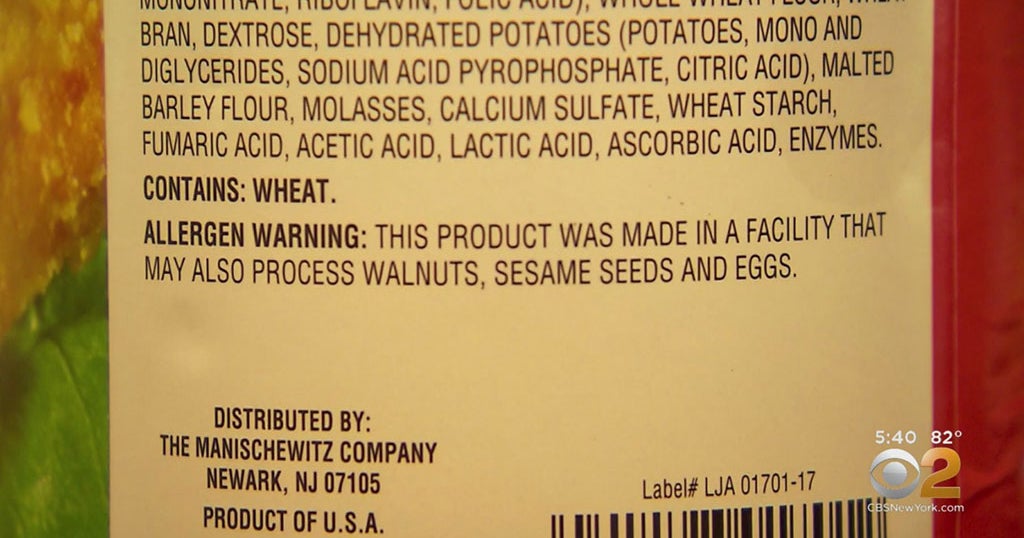 New Research Prompts Concerns About Sesame Allergies CBS New York
